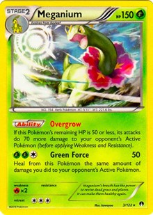 Meganium (Cosmos Holo) - 3/122 BREAKpoint (3) [Blister Exclusives]