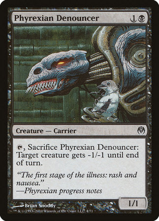 Phyrexian Denouncer [Duel Decks: Phyrexia vs. the Coalition]