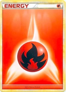 Fire Energy (2010 Unnumbered HGSS Style Non-Holo) (null) [League & Championship Cards]
