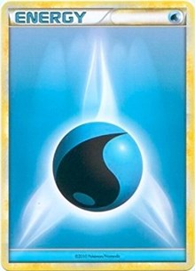 Water Energy (2010 Unnumbered HGSS Style Non-Holo) (null) [League & Championship Cards]