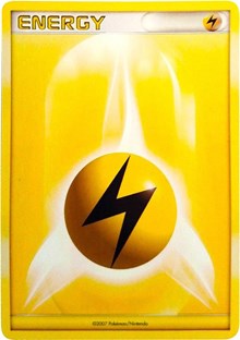 Lightning Energy (2007 Unnumbered D/P Style Non-Holo) (null) [League & Championship Cards]
