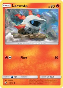 Larvesta (12) [Shining Legends]