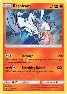 Reshiram (14) [Shining Legends]