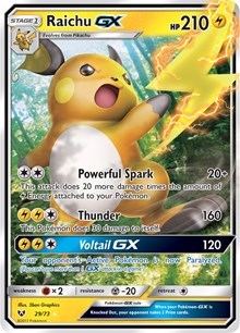 Raichu GX (29) [Shining Legends]