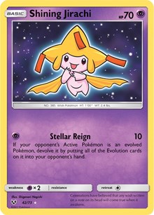 Shining Jirachi (42) [Shining Legends]