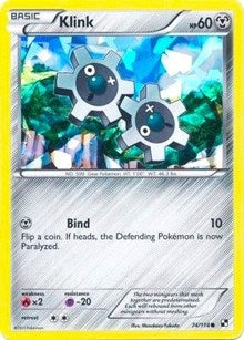 Klink - 74/114 (Cracked Ice Holo) (74/114) [Blister Exclusives]