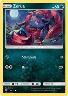 Zorua (52) [Shining Legends]