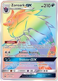 Zoroark GX (Secret) (77) [Shining Legends]