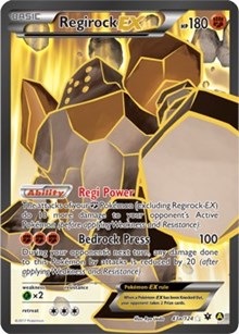 Regirock EX (43a) [Alternate Art Promos]