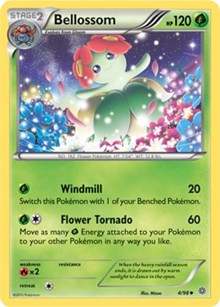 Bellossom (Cosmos Holo) (4) [Miscellaneous Cards & Products]