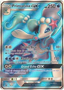 Primarina GX - SM39 (SM Black Star Promo) (SM39) [Jumbo Cards]