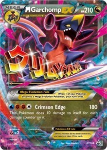 M Garchomp EX - XY168 (XY Black Star Promo) (XY168) [Jumbo Cards]