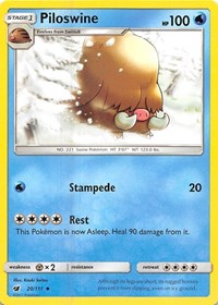 Piloswine (20) [SM - Crimson Invasion]
