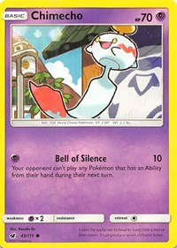 Chimecho (43) [SM - Crimson Invasion]