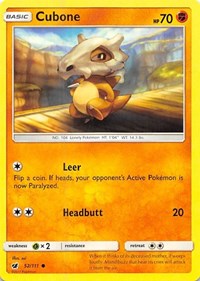 Cubone (52) [SM - Crimson Invasion]