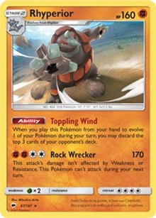Rhyperior (SM Burning Shadows) (67) [Deck Exclusives]