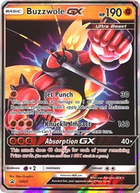 Buzzwole GX - SM69 (SM Black Star Promos) (SM69) [Jumbo Cards]