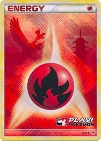 Fire Energy - 89/95 (Play! Pokemon Promo) (89) [League & Championship Cards]