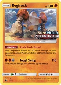 Regirock - SM74 (Prerelease Promo) (SM74) [SM Promos]
