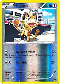 Meowth (Mirror Reverse Holo) (80) [Miscellaneous Cards & Products]