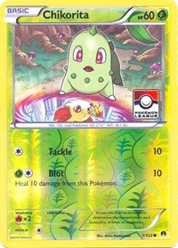 Chikorita - 1/122 (League Promo) (1) [League & Championship Cards]