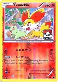 Fennekin - 10/124 (League Promo) (10) [League & Championship Cards]