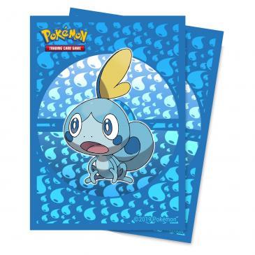 Sword and Shield Galar Starters Sobble Deck Protector sleeve 65ct for Pokémon