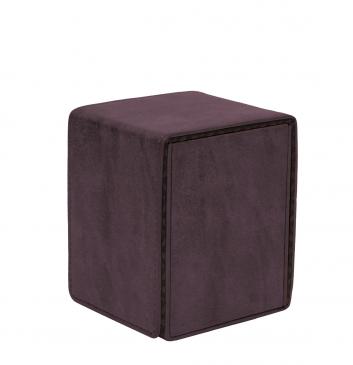Suede Collection Alcove Flip Amethyst Deck Box