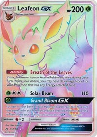 Leafeon GX (Secret Rare) (157) [SM - Ultra Prism]