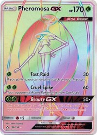 Pheromosa GX (Secret Rare) (158) [SM - Ultra Prism]