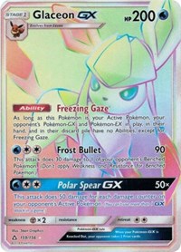 Glaceon GX (Secret Rare) (159) [SM - Ultra Prism]