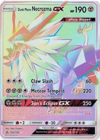 Dusk Mane Necrozma GX (Secret Rare) (163) [SM - Ultra Prism]
