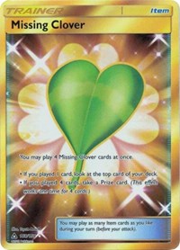 Missing Clover (Secret Rare) (168) [SM - Ultra Prism]