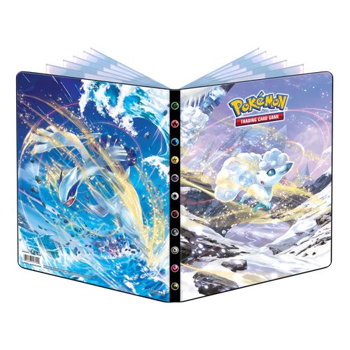 Sword and Shield 12 Lugia and Alolan Vulpix 9-Pocket Portfolio for Pokémon