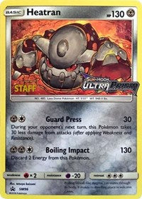 Heatran - SM96 (Staff Prerelease Promo) (SM96) [SM Promos]