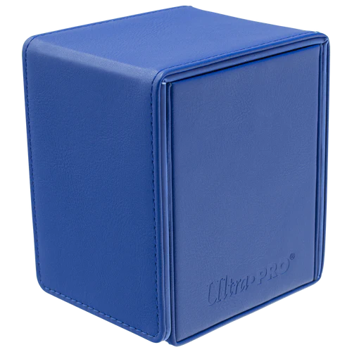 Ultra Pro Deck Box: Vivid - Blue (Alcove Flip)