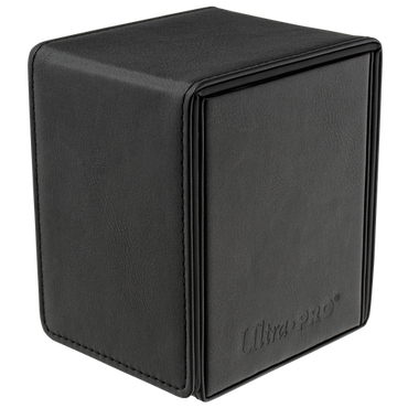 Ultra Pro Deck Box: Vivid - Black (Alcove Flip)
