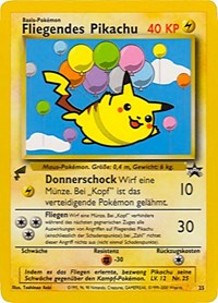 Pikachu (Flying) (25) [Pikachu World Collection Promos]