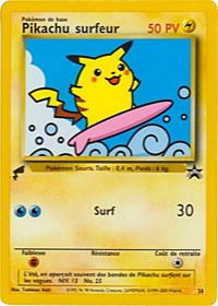 Pikachu (Surfing) (28) [Pikachu World Collection Promos]