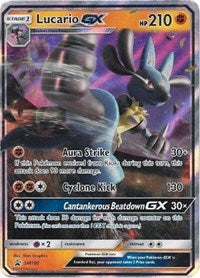 Lucario GX - SM100 (SM100) [SM Promos]