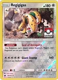 Regigigas (League Promo - 3rd Place) (84) [League & Championship Cards]