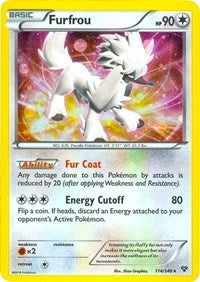 Furfrou (Cosmos Holo) - 114/146 XY Base Set (114) [Blister Exclusives]