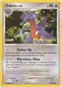 Gabite (Staff Prerelease Promo) (48) [Diamond and Pearl Promos]