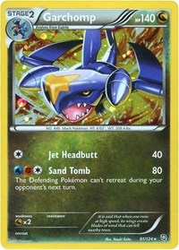 Garchomp - 91/124 (Cosmos Holo) (91) [Blister Exclusives]