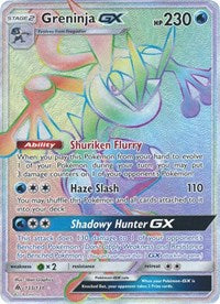 Greninja GX (Secret) (133) [SM - Forbidden Light]