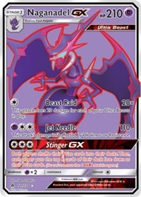 Naganadel GX (Full Art) (121) [SM - Forbidden Light]