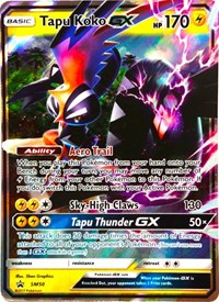Tapu Koko GX - SM50 (SM Black Star Promo) (SM50) [Jumbo Cards]