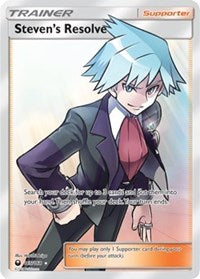 Steven's Resolve (Full Art) (165) [SM - Celestial Storm]