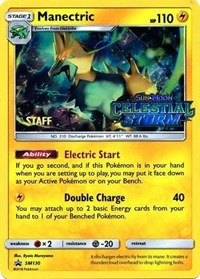 Manectric (Staff Prerelease Promo) (SM130) [SM Promos]