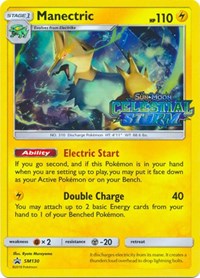 Manectric (Prerelease Promo) (SM130) [SM Promos]
